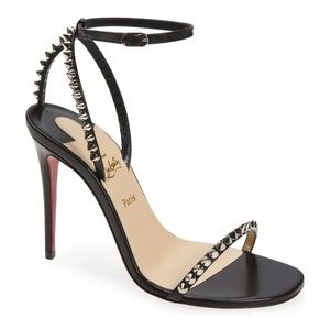 christian louboutin So Me Studded Sandal Size 6.5